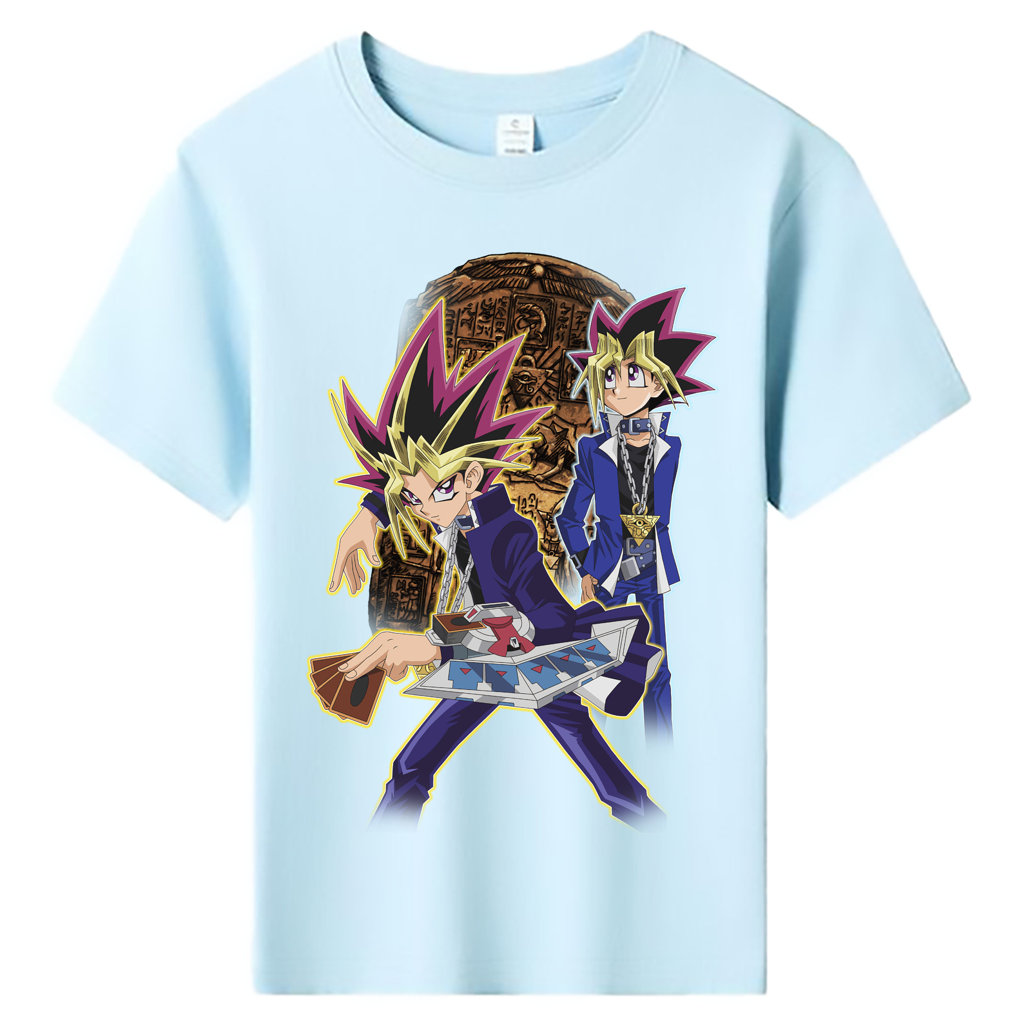 （画像用） 遊☆戯☆王 Yu-Gi-Oh! 綿100％キッズTシャツ（フロントプリント）
